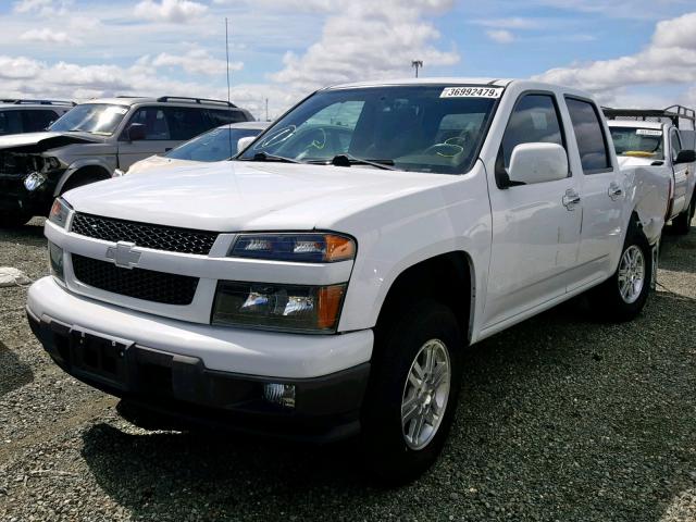 1GCHTCFE6C8140834 - 2012 CHEVROLET COLORADO L WHITE photo 2
