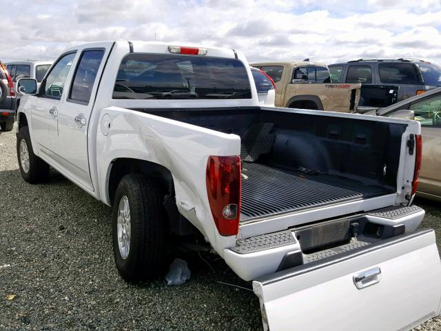 1GCHTCFE6C8140834 - 2012 CHEVROLET COLORADO L WHITE photo 3
