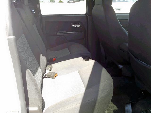 1GCHTCFE6C8140834 - 2012 CHEVROLET COLORADO L WHITE photo 6