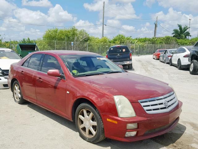 1G6DC67A250199363 - 2005 CADILLAC STS BURGUNDY photo 1