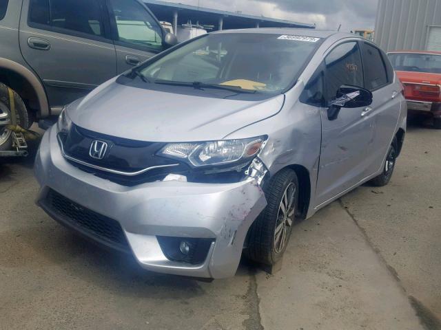 JHMGK5H76GS009340 - 2016 HONDA FIT EX SILVER photo 2