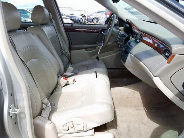 1G6KD54Y55U267230 - 2005 CADILLAC DEVILLE SILVER photo 5