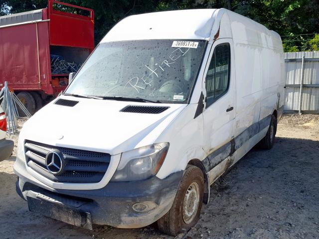 WD3PE8DE5E5826237 - 2014 MERCEDES-BENZ SPRINTER 2 WHITE photo 2