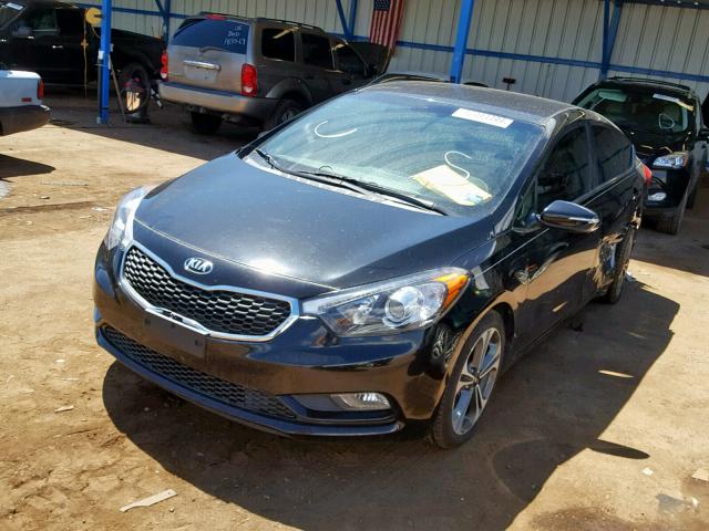 KNAFX4A8XG5545974 - 2016 KIA FORTE EX BLACK photo 2