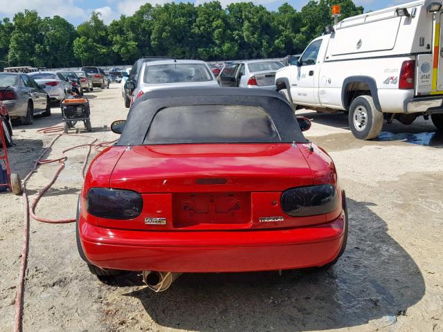 JM1NA3518P1416968 - 1993 MAZDA MX-5 MIATA RED photo 6