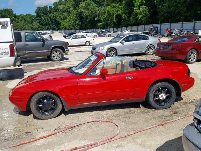 JM1NA3518P1416968 - 1993 MAZDA MX-5 MIATA RED photo 9