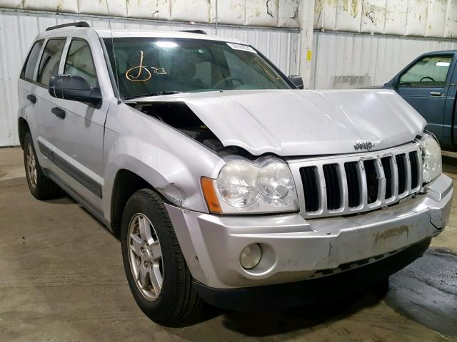 1J4HR48N35C517115 - 2005 JEEP GRAND CHER SILVER photo 1