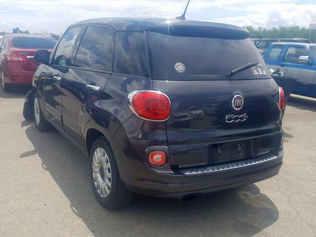 ZFBCFAAH0FZ035490 - 2015 FIAT 500L POP CHARCOAL photo 3