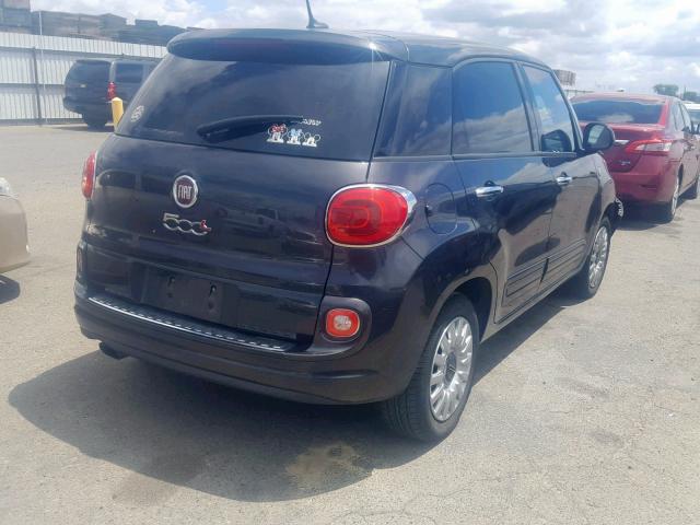 ZFBCFAAH0FZ035490 - 2015 FIAT 500L POP CHARCOAL photo 4