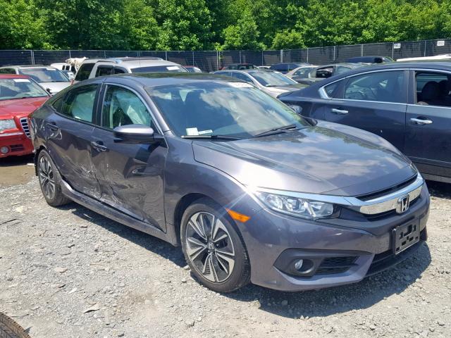 19XFC1F73HE210963 - 2017 HONDA CIVIC EXL GRAY photo 1