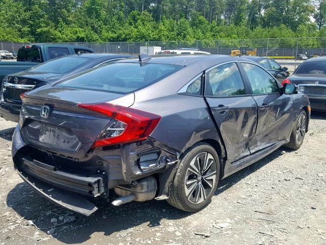 19XFC1F73HE210963 - 2017 HONDA CIVIC EXL GRAY photo 4