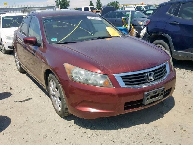 1HGCP26829A090455 - 2009 HONDA ACCORD EXL MAROON photo 1