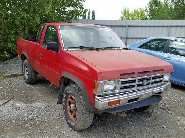 1N6SD16Y9LC312267 - 1990 NISSAN D21 KING C RED photo 1