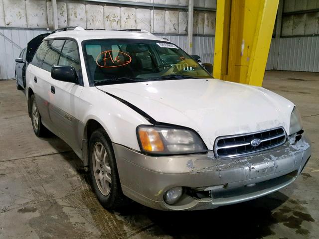 4S3BH6659Y7650567 - 2000 SUBARU LEGACY OUT WHITE photo 1