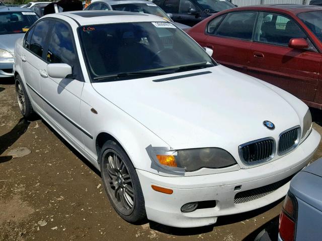 WBAET37443NJ26194 - 2003 BMW 3 SERIES WHITE photo 1