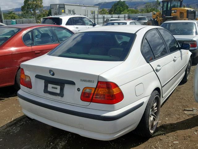 WBAET37443NJ26194 - 2003 BMW 3 SERIES WHITE photo 4