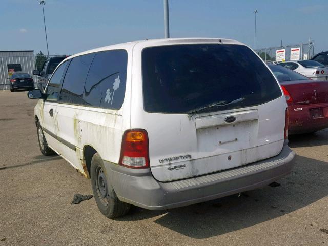 2FTZA54492BB06155 - 2002 FORD WINDSTAR WHITE photo 3