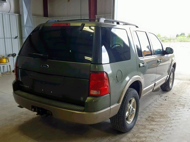 1FMDU74W02UB62960 - 2002 FORD EXPLORER E GREEN photo 4