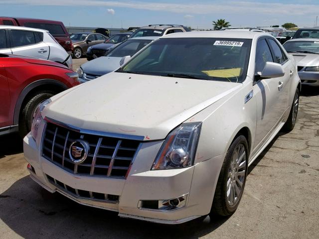 1G6DK5E36D0140767 - 2013 CADILLAC CTS PERFOR WHITE photo 2
