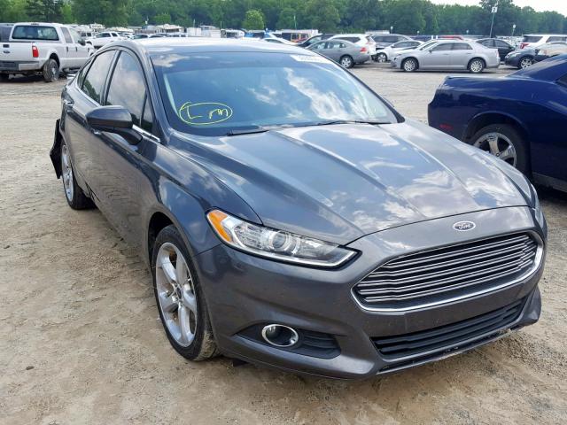 3FA6P0G70GR245938 - 2016 FORD FUSION S GRAY photo 1