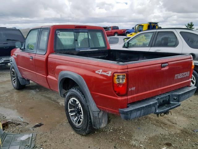 4F4YR17EX3TM08967 - 2003 MAZDA B4000 CAB RED photo 3