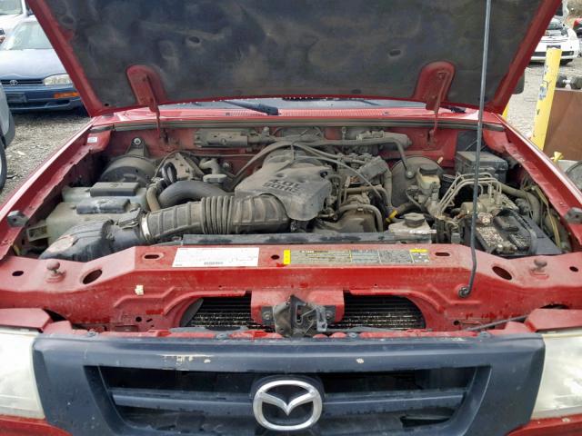 4F4YR17EX3TM08967 - 2003 MAZDA B4000 CAB RED photo 7