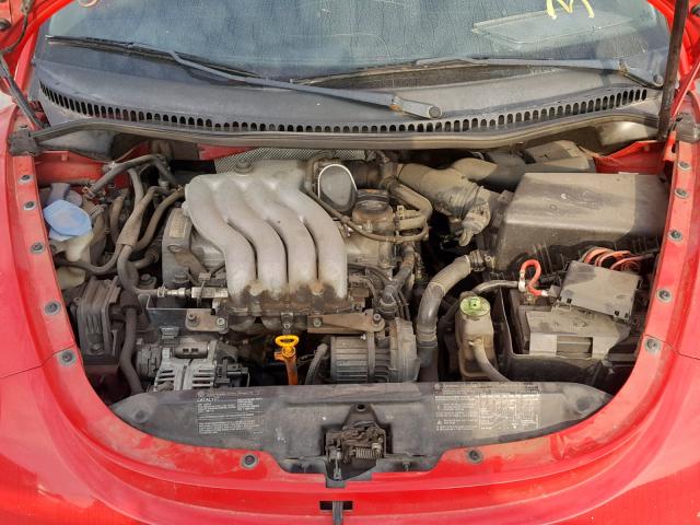 3VWCK31C84M411633 - 2004 VOLKSWAGEN NEW BEETLE Qırmızı foto 7