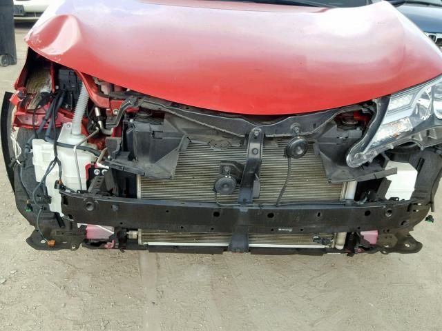 JTMYFREV6D5004282 - 2013 TOYOTA RAV4 LIMIT RED photo 9