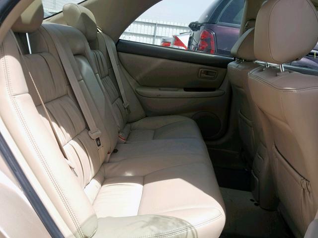 JT8BF28G610326857 - 2001 LEXUS ES 300 TAN photo 6