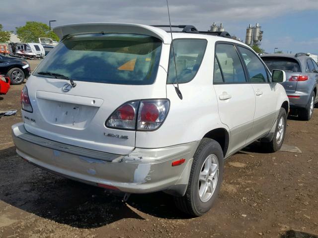 JTJGF10U820128315 - 2002 LEXUS RX 300 CREAM photo 4