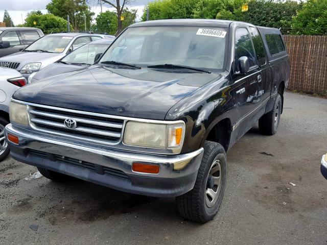 JT4UN22D2T0026456 - 1996 TOYOTA T100 XTRAC BLACK photo 2