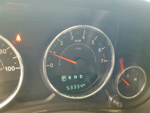 1C4BJWDG6FL509548 - 2015 JEEP WRANGLER U RED photo 8