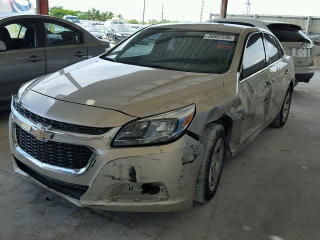 1G11B5SL8FF310379 - 2015 CHEVROLET MALIBU LS კრემისფერი ფოტო 2