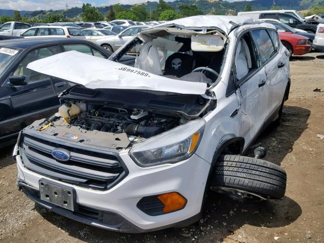 1FMCU0F70HUA51150 - 2017 FORD ESCAPE S WHITE photo 2