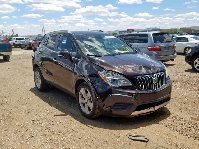 KL4CJASBXFB057182 - 2015 BUICK ENCORE MAROON photo 1