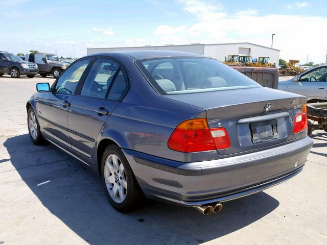 WBAAV33491FU75972 - 2001 BMW 325 I GRAY photo 3