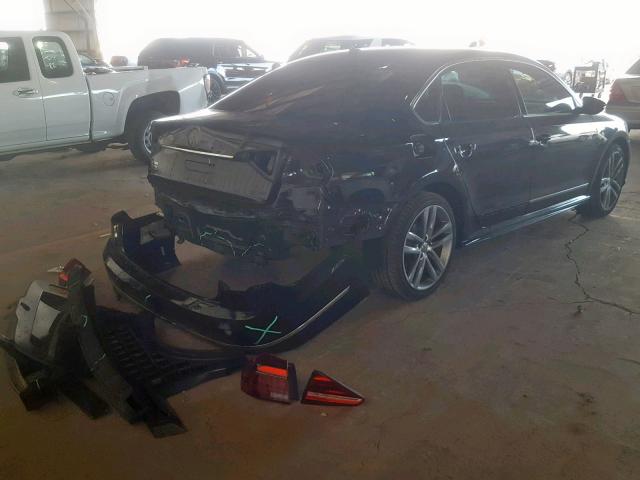 1VWDT7A3XHC042838 - 2017 VOLKSWAGEN PASSAT R-L BLACK photo 4