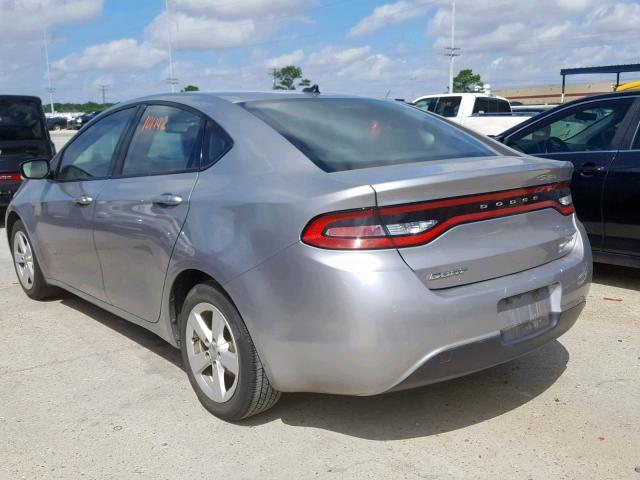 1C3CDFBB4FD309771 - 2015 DODGE DART SXT SILVER photo 3