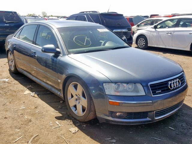 WAUML44E94N012806 - 2004 AUDI A8 L QUATT GRAY photo 1