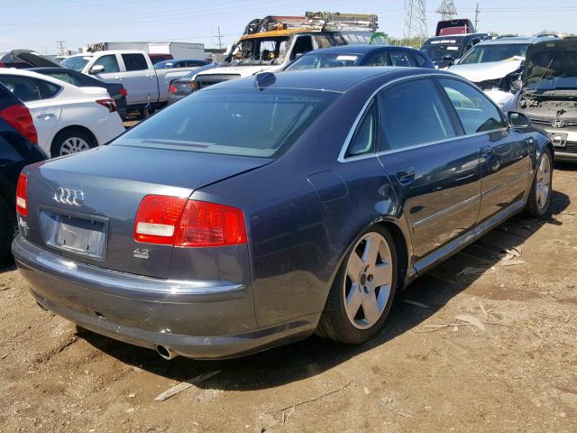 WAUML44E94N012806 - 2004 AUDI A8 L QUATT GRAY photo 4