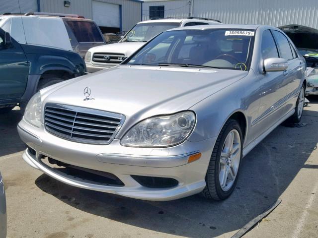 WDBNG75J76A471866 - 2006 MERCEDES-BENZ S 500 SILVER photo 2