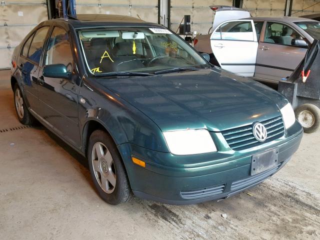 3VWSS29M81M012526 - 2001 VOLKSWAGEN JETTA GLS GREEN photo 1