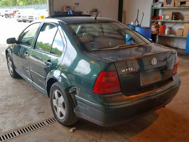 3VWSS29M81M012526 - 2001 VOLKSWAGEN JETTA GLS GREEN photo 3