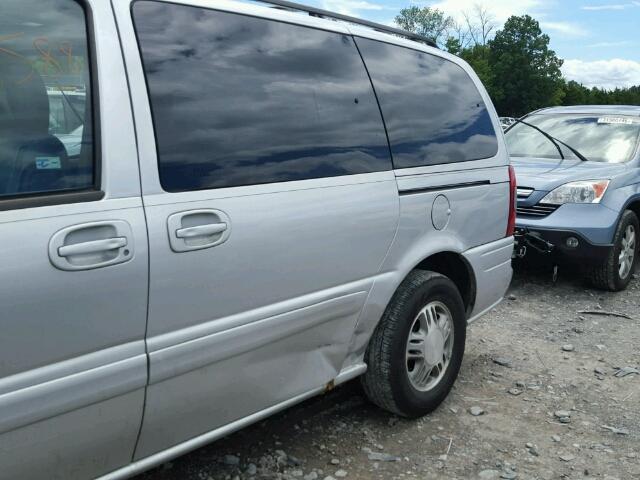 1GNDX13E22D175895 - 2002 CHEVROLET VENTURE LU SILVER photo 10