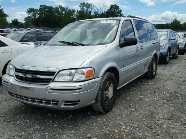 1GNDX13E22D175895 - 2002 CHEVROLET VENTURE LU SILVER photo 2