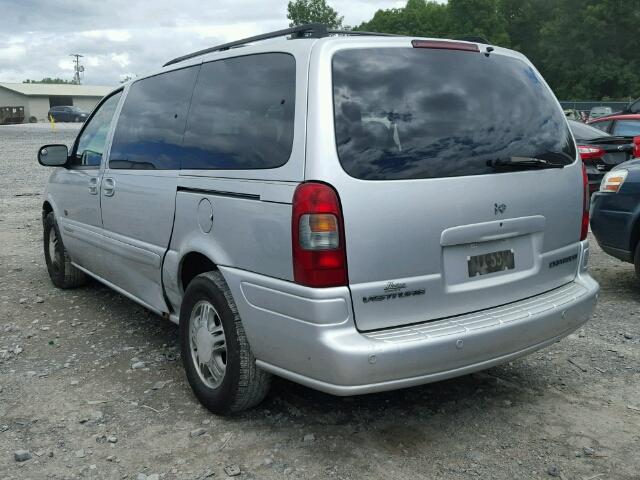 1GNDX13E22D175895 - 2002 CHEVROLET VENTURE LU SILVER photo 3