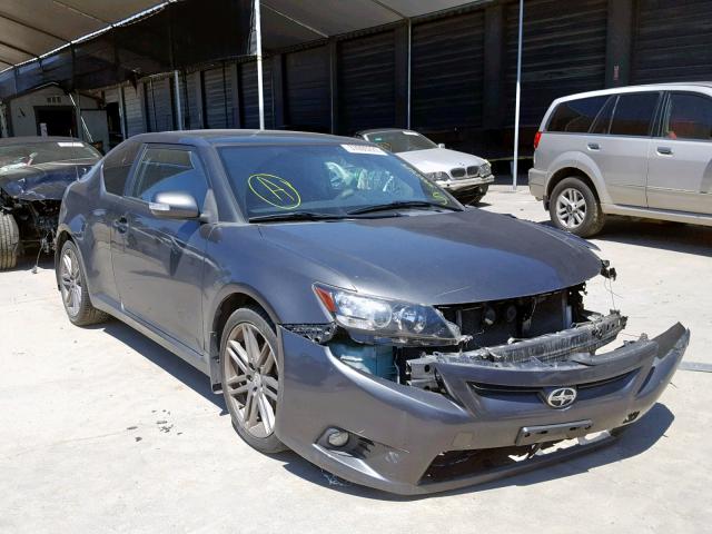 JTKJF5C77C3031444 - 2012 TOYOTA SCION TC ნაცრისფერი ფოტო 1