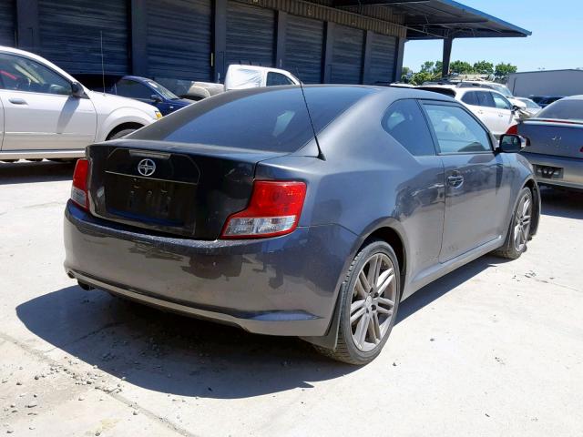 JTKJF5C77C3031444 - 2012 TOYOTA SCION TC ნაცრისფერი ფოტო 4