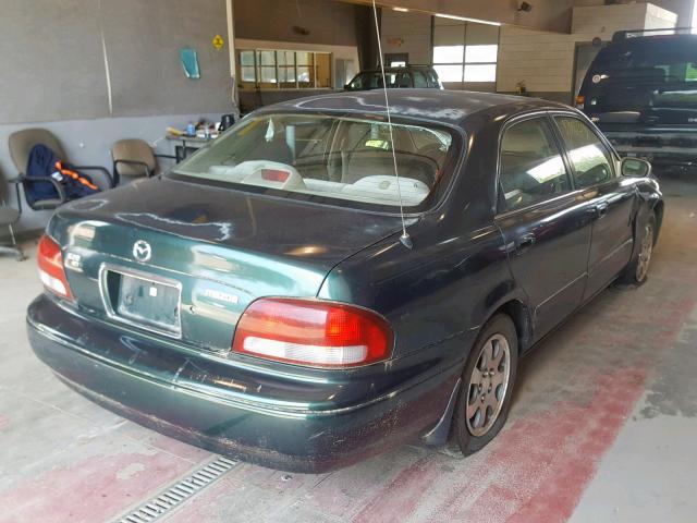 1YVGF22C9W5780425 - 1998 MAZDA 626 DX GREEN photo 4