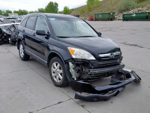 JHLRE487X7C105464 - 2007 HONDA CR-V EXL BLACK photo 1